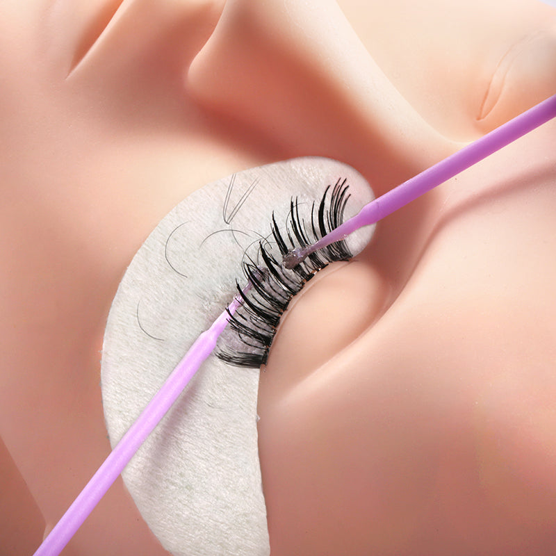 Disposable Microbrush Eyelashes Extension Individual Lash Removing